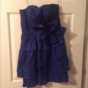 Pretty blue cocktail dress